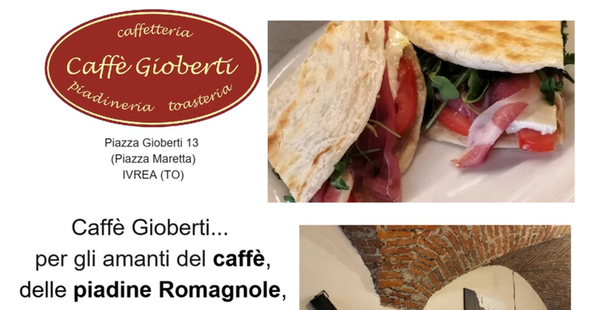 Caffe Gioberti Piadineria a Ivrea